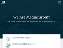 Tablet Screenshot of mediacurrent.com